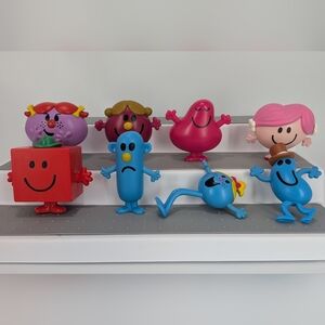 Mr. Men and Little Miss McDonald's Happy Meal Toys (2019) Lot
